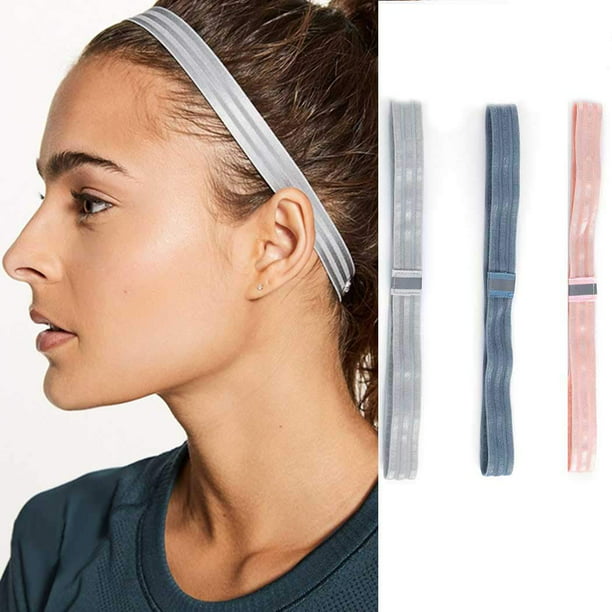 25 Stretch HEADBANDS elastic hair holders ties assorted Head Bands Sweatbands 